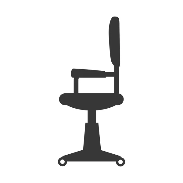 Chaise objet de bureau — Image vectorielle