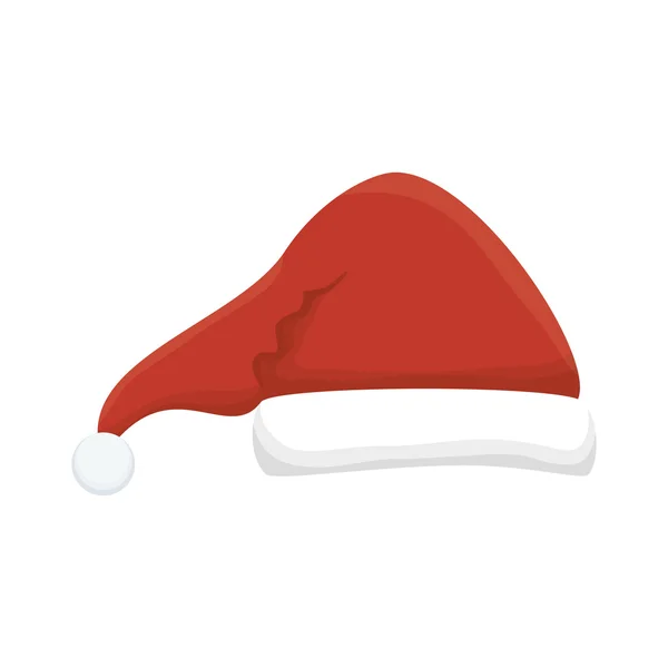 Santa hat kerst kleding — Stockvector