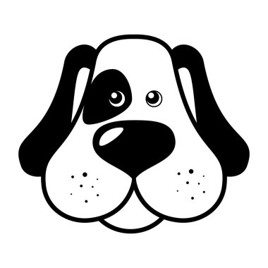 sevimli köpek yavrusu yüz