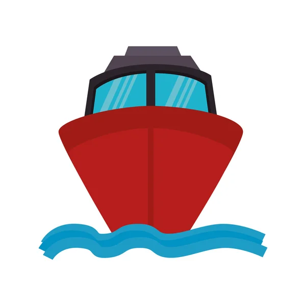 Vehículo de transporte de crucero — Vector de stock