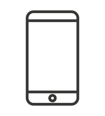 Smartphone teknoloji taşınabilir simgesi