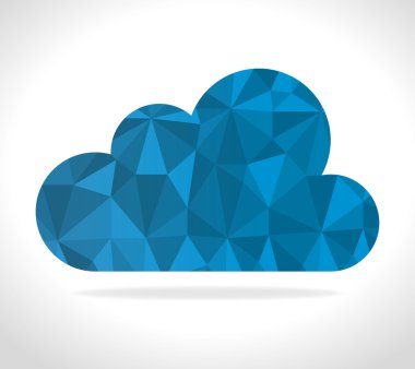 bulut hesaplama veri simgesi