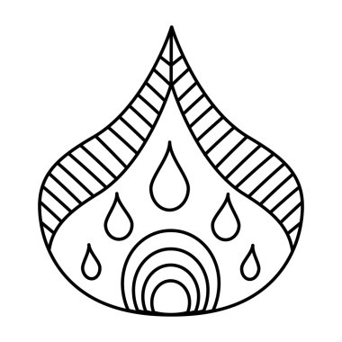 zarif çerçeve dekorasyon izole