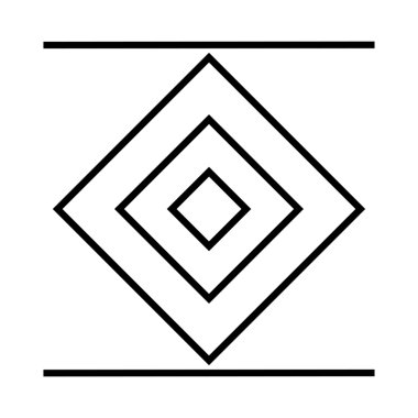 zarif çerçeve dekorasyon izole