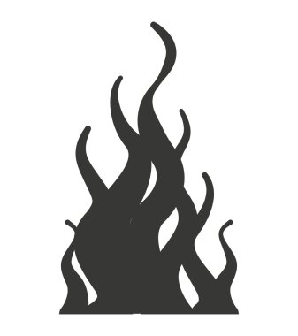 Dekoratif yosun akvaryum izole simgesi