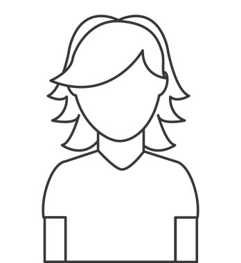 genç adam izole simgesi