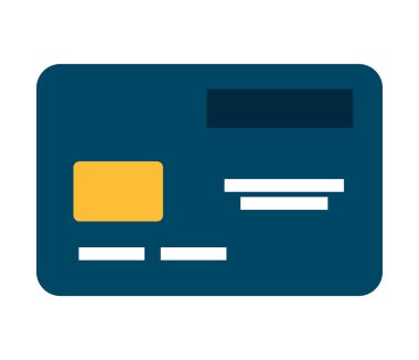 kredi kartı izole simgesi