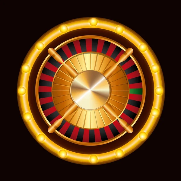 カジノのゲーム要素分離アイコン — ストックベクタ