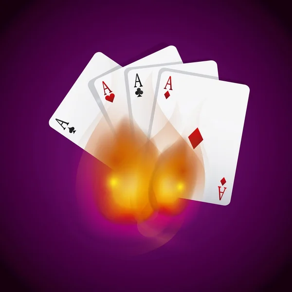 Elementos de juegos de casino icono aislado — Vector de stock