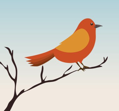 şirin süs kuş simgesi