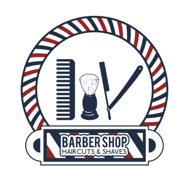 profesyonel kuaför dükkanı simgesi