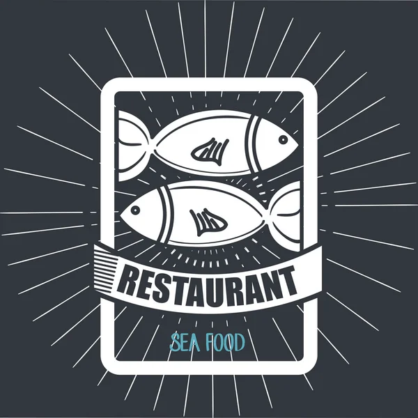 Speisekarte Restaurant Cover-Symbol — Stockvektor
