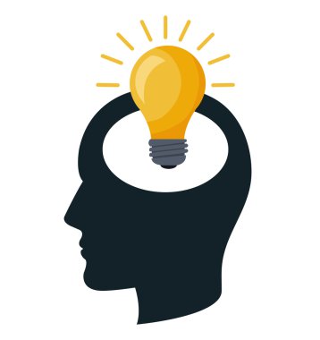 ampul ışık fikir simgesi