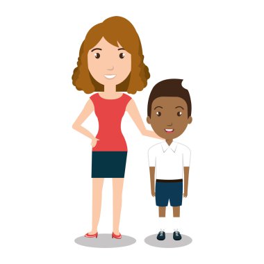 öğrenci okul öğretmen simgesi