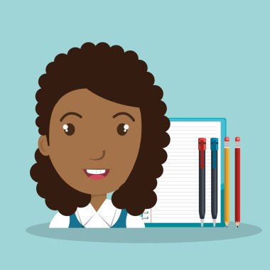 kız öğrenci kadın simgesi