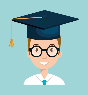 çocuk öğrenci kadın simgesi