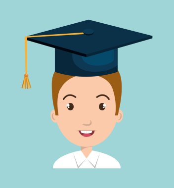 çocuk öğrenci kadın simgesi