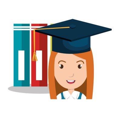 kız öğrenci kadın simgesi