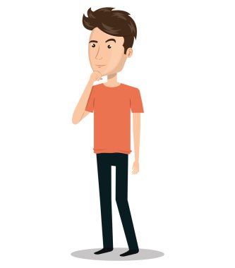 adam kişi düşünme simgesi