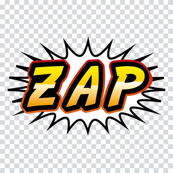 Zap stylu komiks pop art — Wektor stockowy