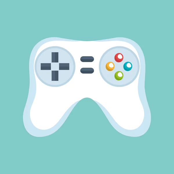 Video game control isolated icon — Stock Vector