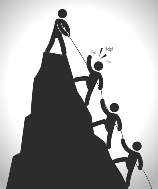 Simge yardımcı insanlar