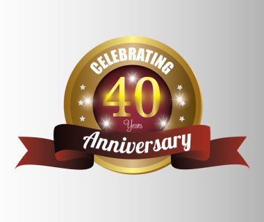 Kalite yıl yıldönümü mühür