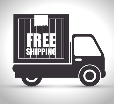 ücretsiz kargo teslim simgesi