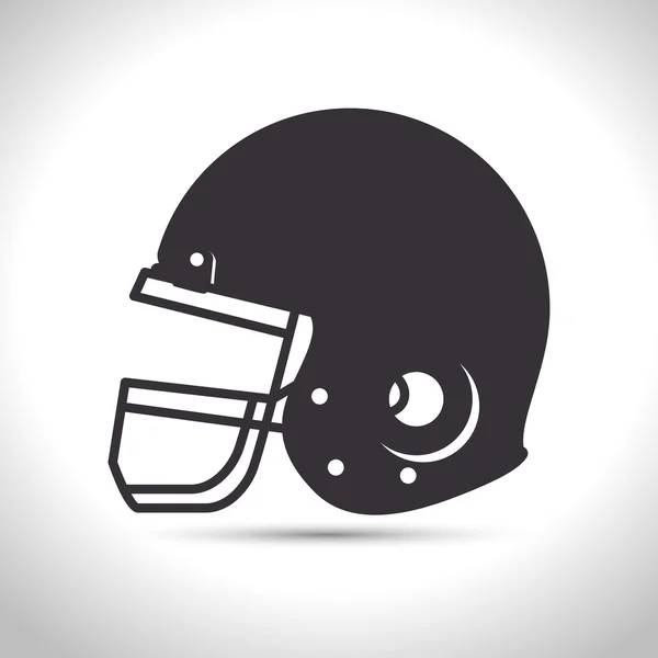 American football sport icon — Stock Vector