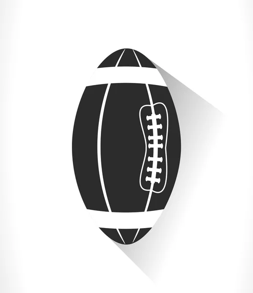 American football sport icon — Stock Vector