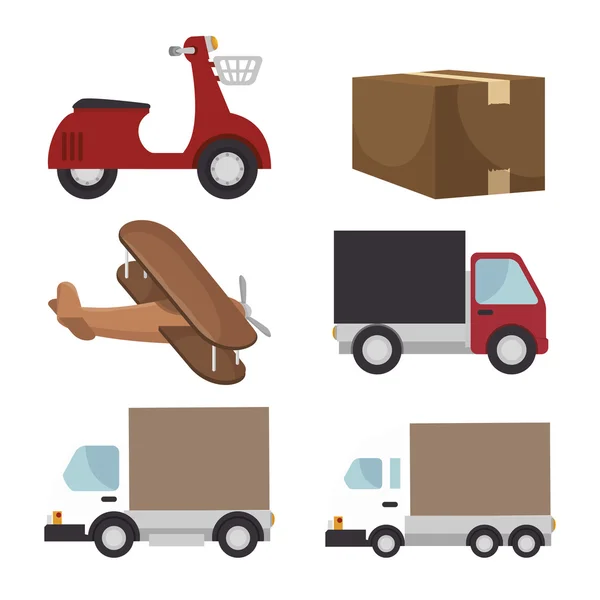 Free shipping delivery icon — Stock Vector