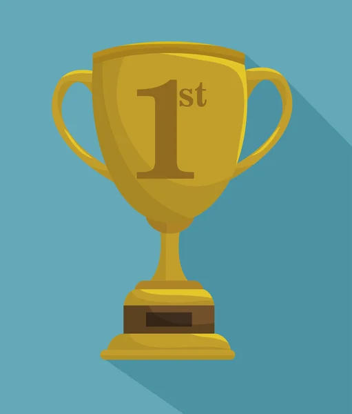 Трофей чемпіонату переможця — стоковий вектор