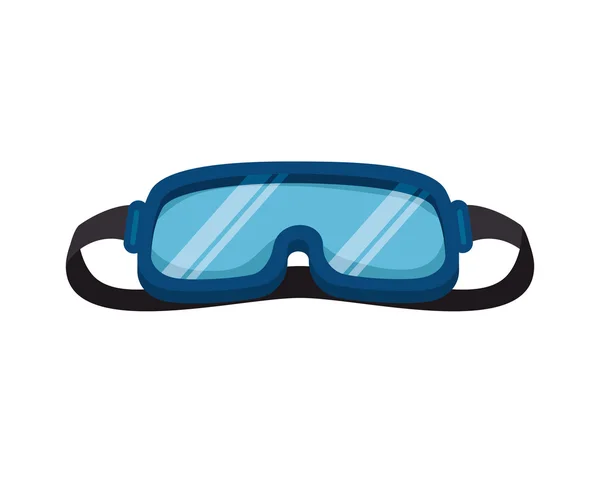 Ski googles accesory — Stockvector