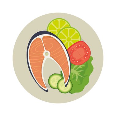 Deniz ürünleri balık tabağı