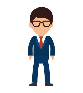 iş adam çizgi film