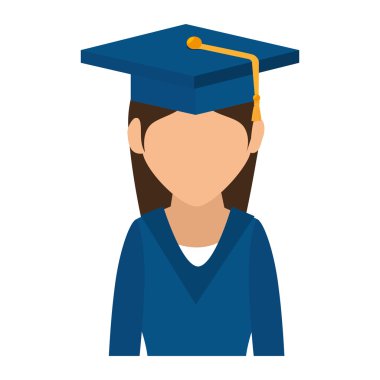 kadın mezuniyet şapka