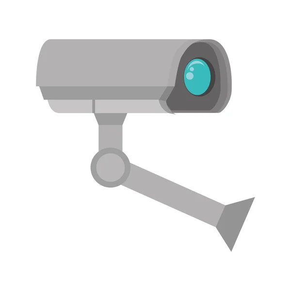 Surveillance par caméra de sécurité — Image vectorielle