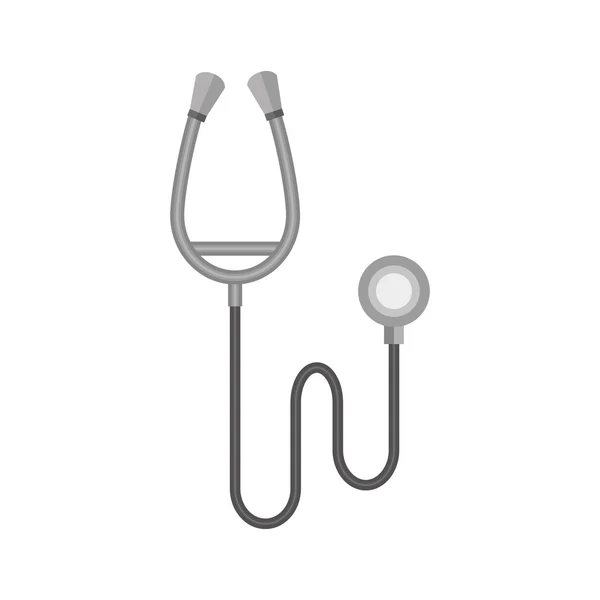 Stethoscope cardio tool — Stock Vector