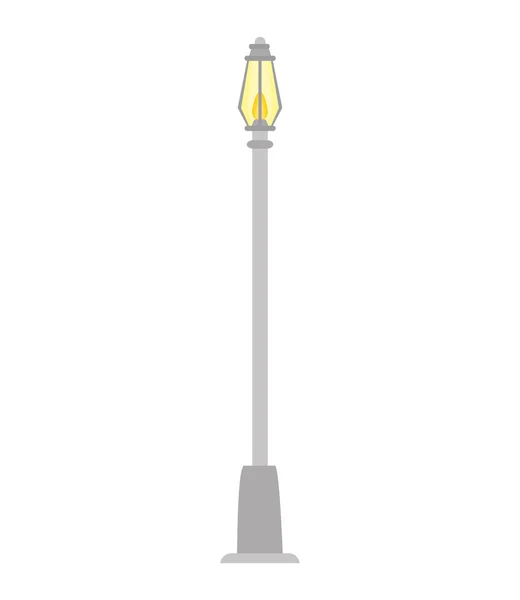 Straat licht lamp — Stockvector