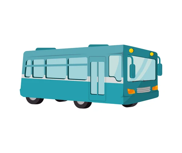 Όχημα μεταφοράς λεωφορείου — Διανυσματικό Αρχείο