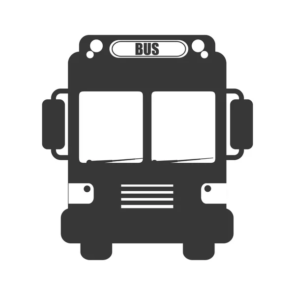 Bustransporter — Stockvektor