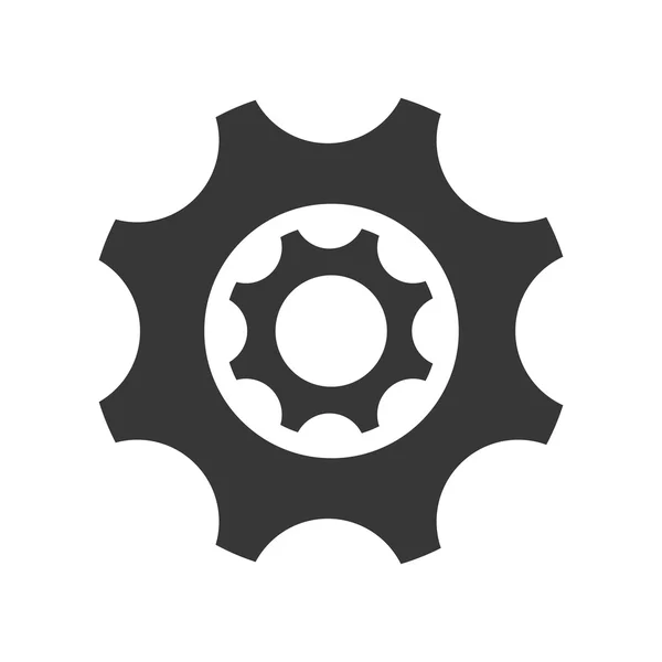 Γρανάζια cogwheel μηχανισμός — Διανυσματικό Αρχείο