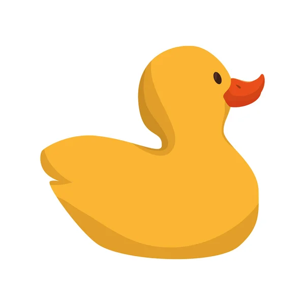Duck toy kid — Stock Vector