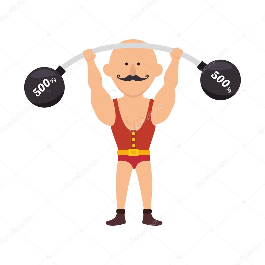Imagenes De Hombres Fuertes Animados | circo de dibujos animados hombre fuerte vector de stock Imagenes De Hombres Fuertes Animados | circo de dibujos animados hombre fuerte vector de stock