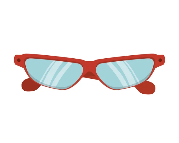 Bril-brillen-sport — Stockvector