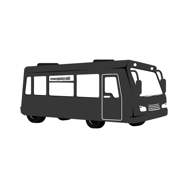 Buss transportfordon — Stock vektor
