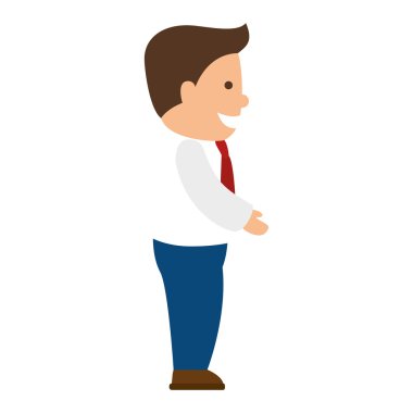 giyen takım elbise ve kravat