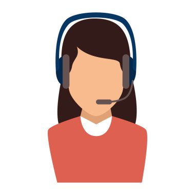 Operatör kadın destek