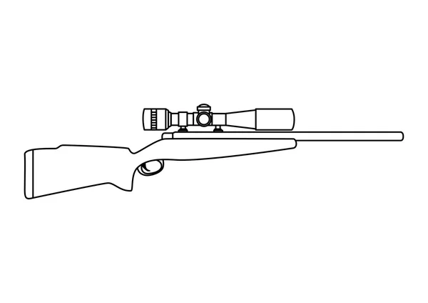 Schusswaffe — Stockvektor