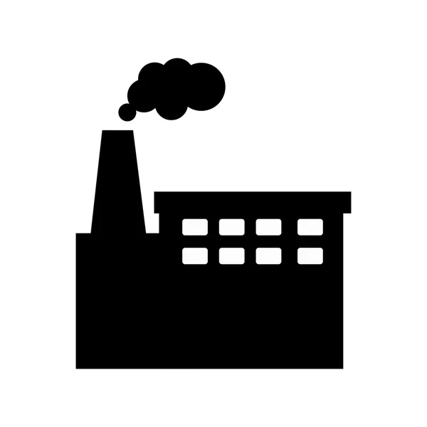 Fabrikgebäude — Stockvektor